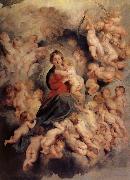 Peter Paul Rubens La Vierge a l'enfant entoure des saints Innocents oil on canvas